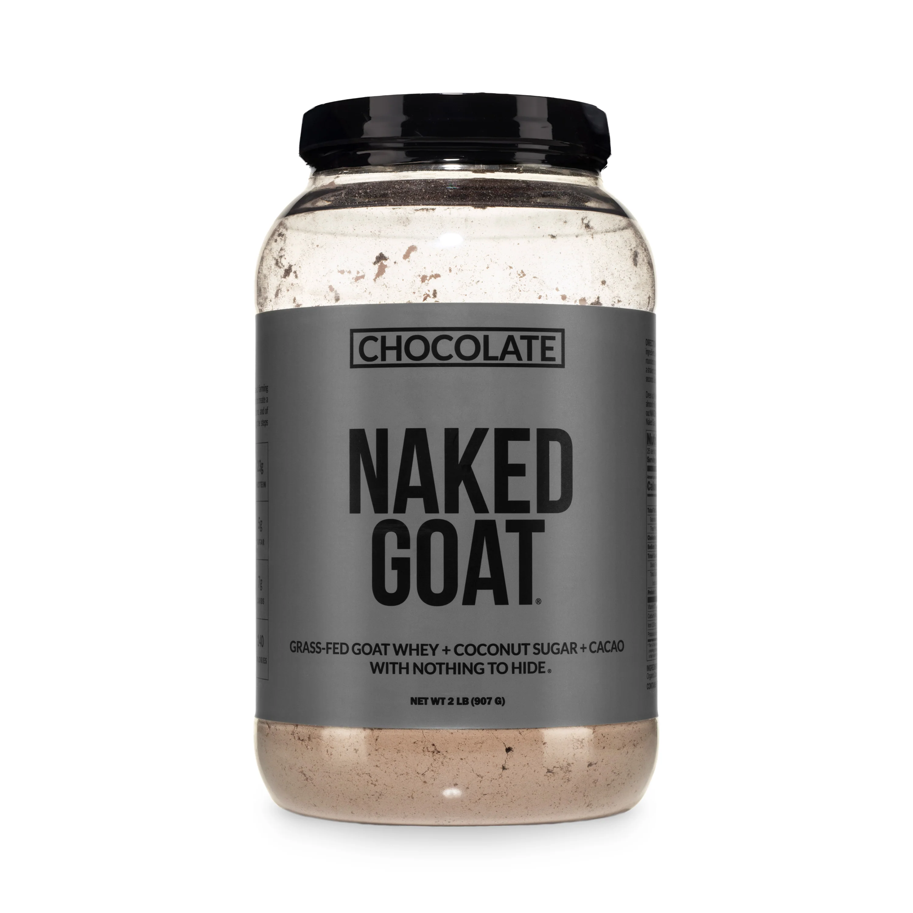 Chocolate Goat Whey Protein Powder | Naked Goat - 2lb