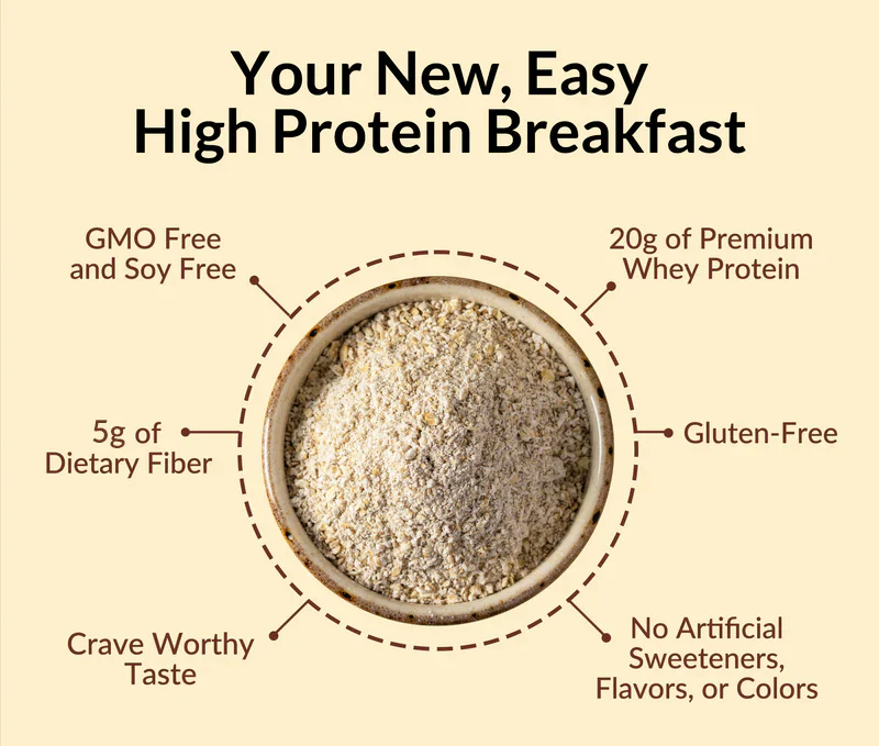 Cinnamon Roll Protein Oats | Naked Oats - Image 2
