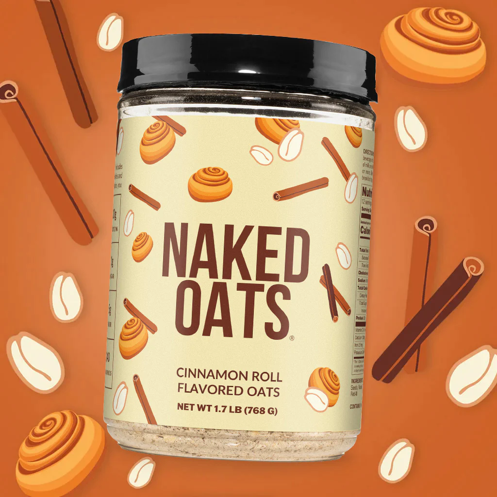 Cinnamon Roll Protein Oats | Naked Oats - Image 9