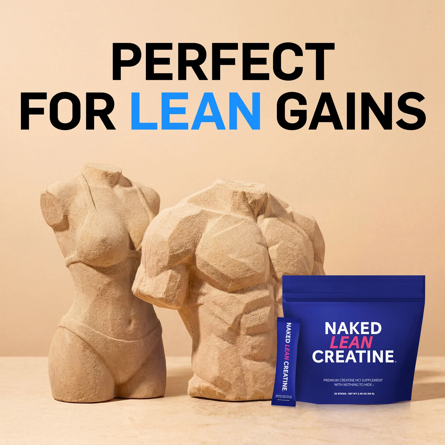 Creatine HCl Travel Packets | Naked Lean Creatine - 30 Servings - Image 7