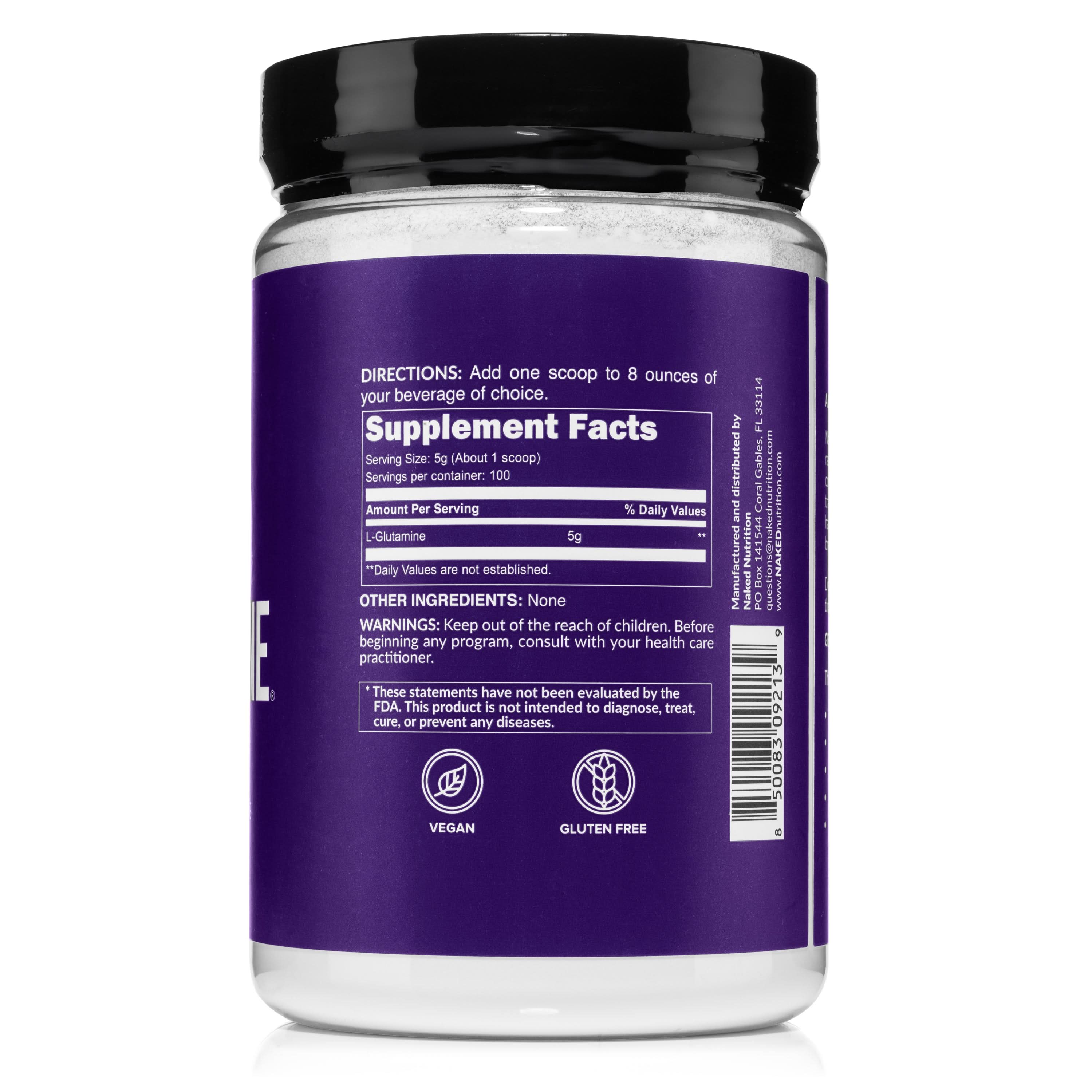 Glutamine Powder | Naked Glutamine 500g - Image 5