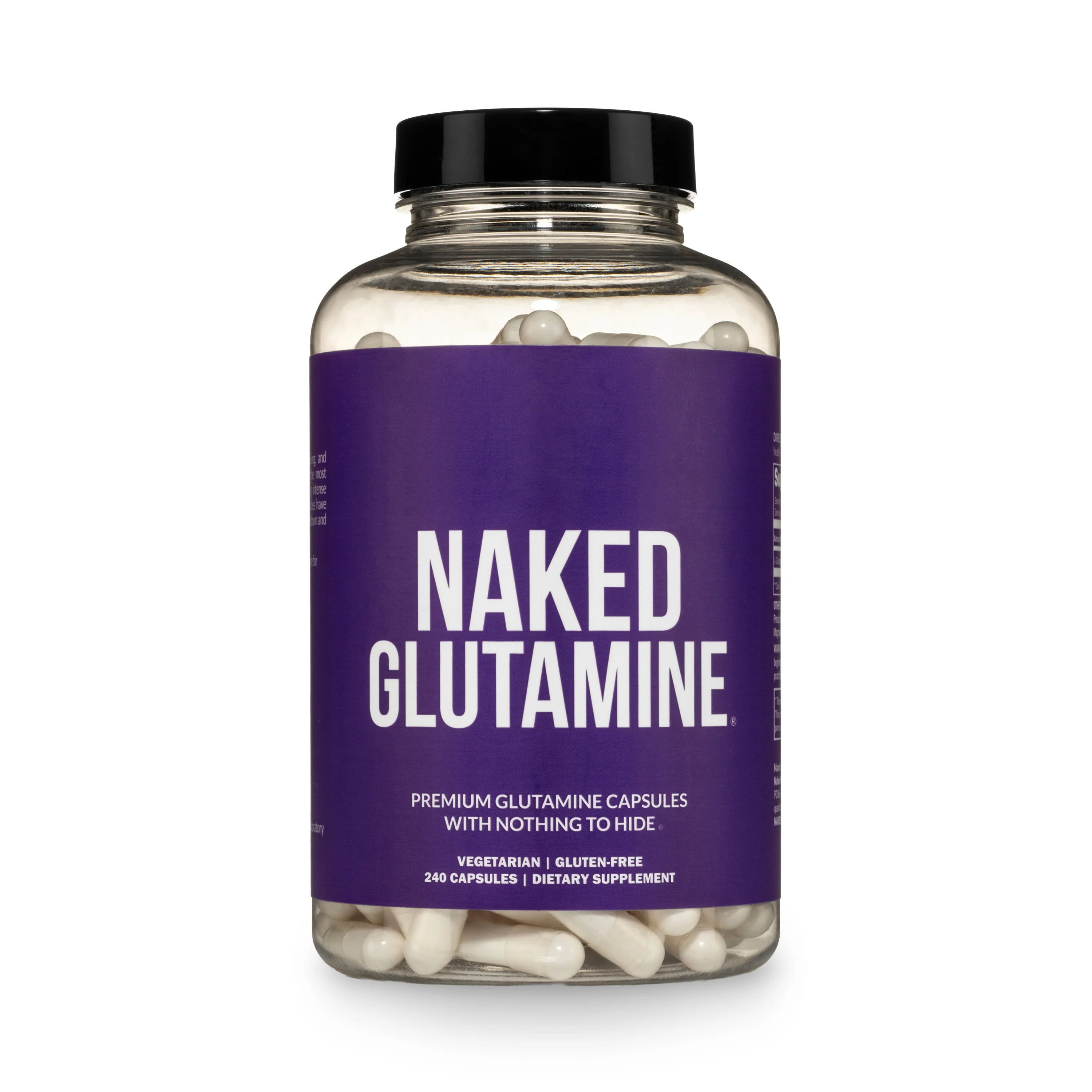 Glutamine Capsules | Naked Glutamine