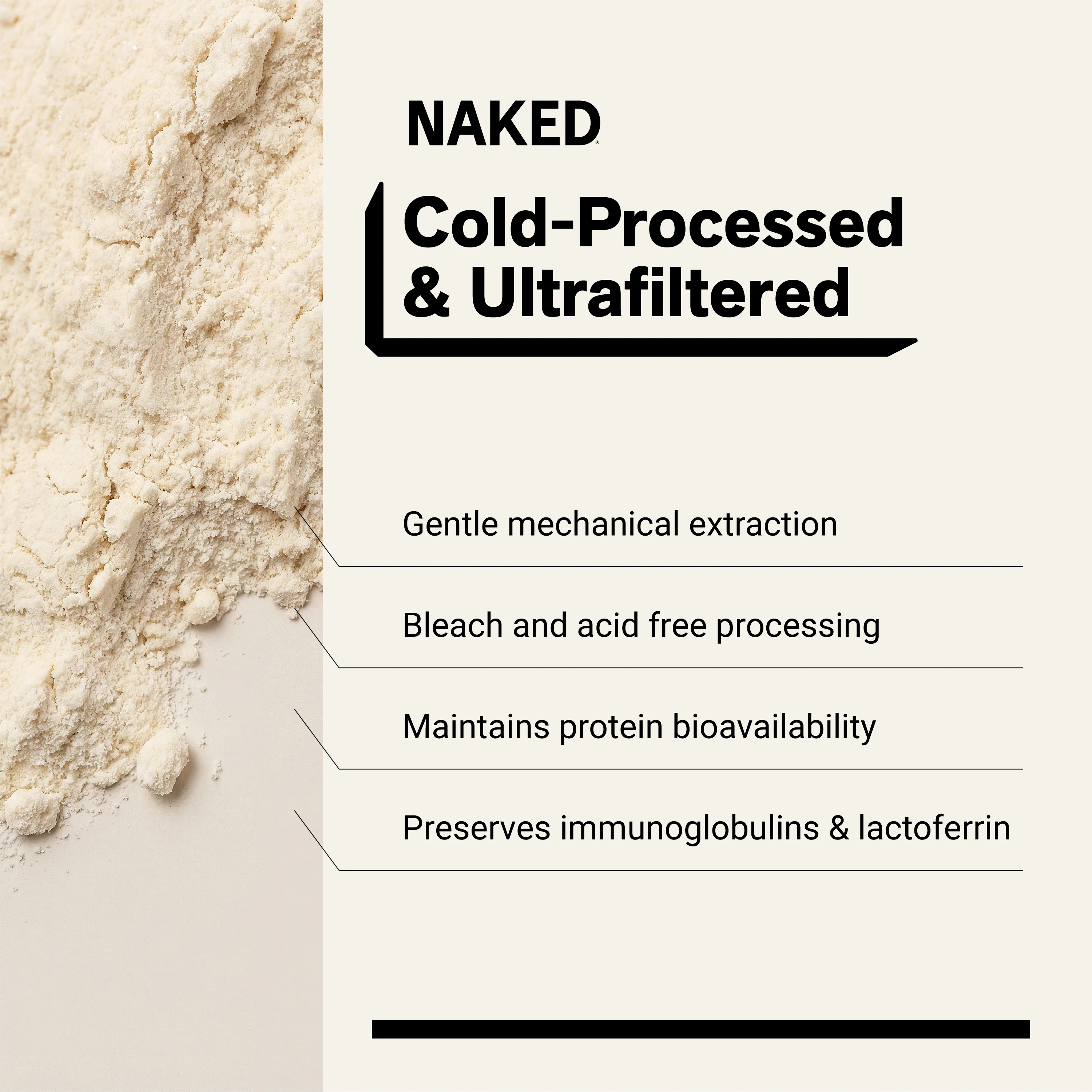 Grass Fed Whey Protein Powder | Naked Whey - 2LB - Image 4