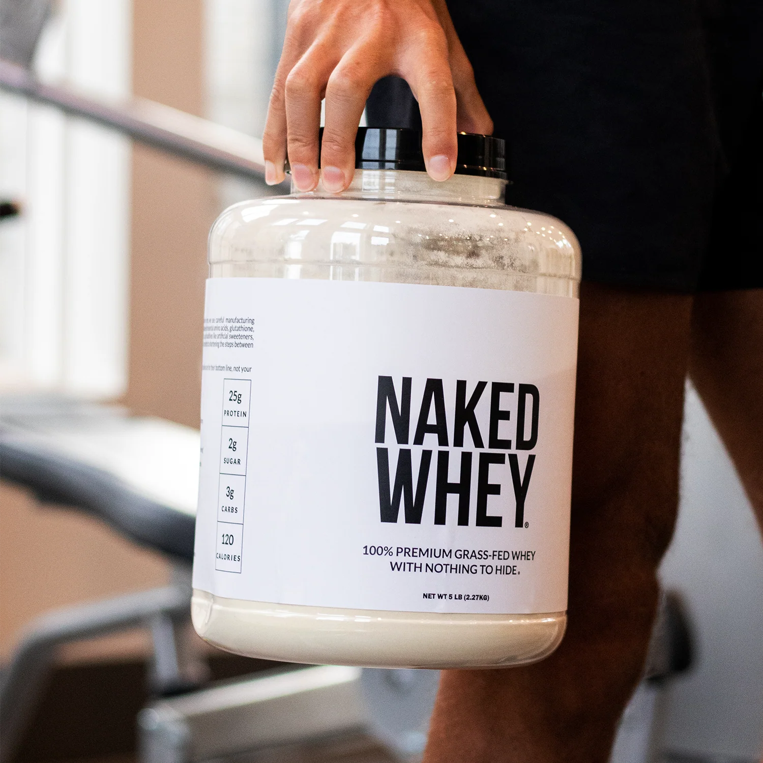 Grass Fed Whey Protein Powder | Naked Whey - 450g - Image 9