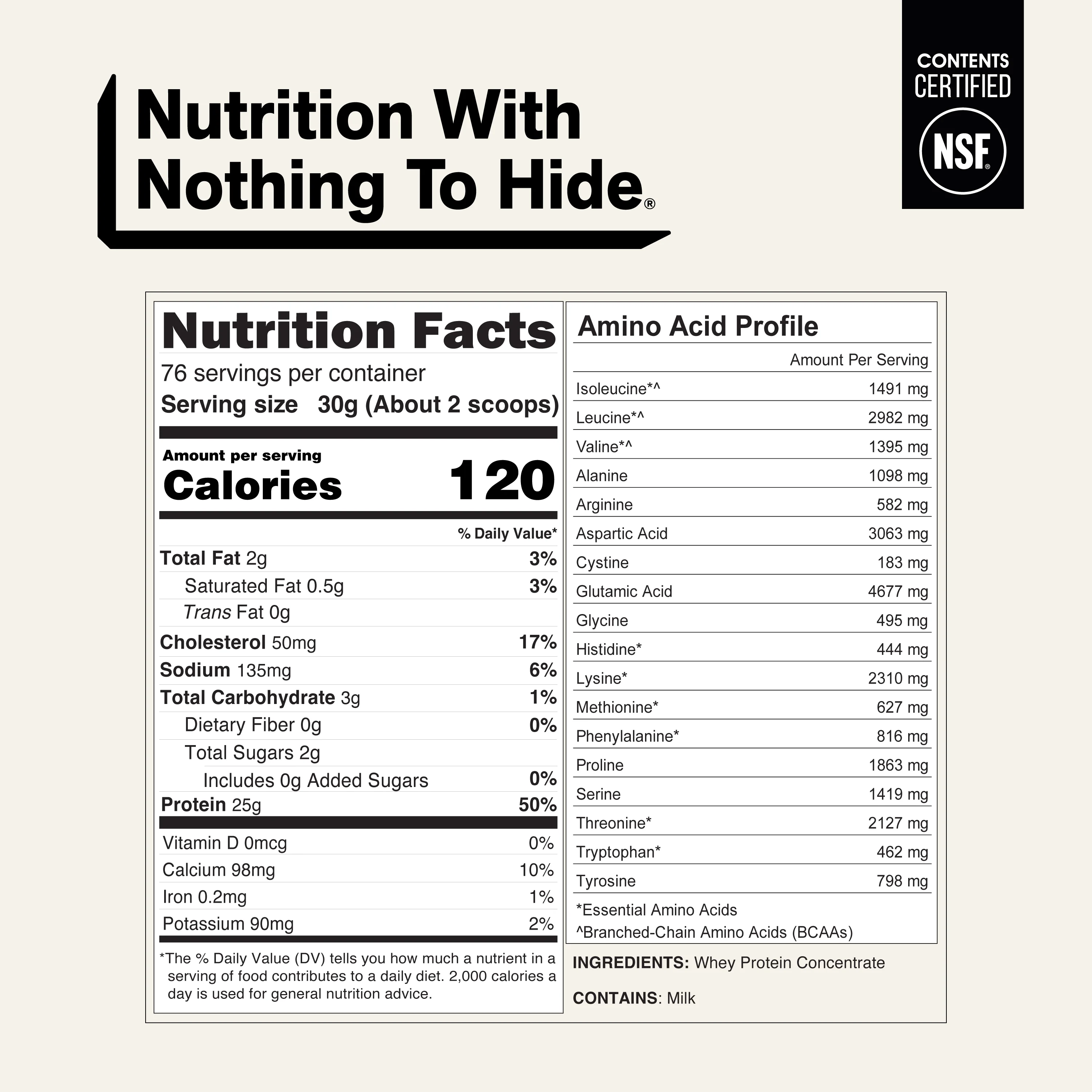 Grass Fed Whey Protein Powder | Naked Whey - 5LB - Image 5