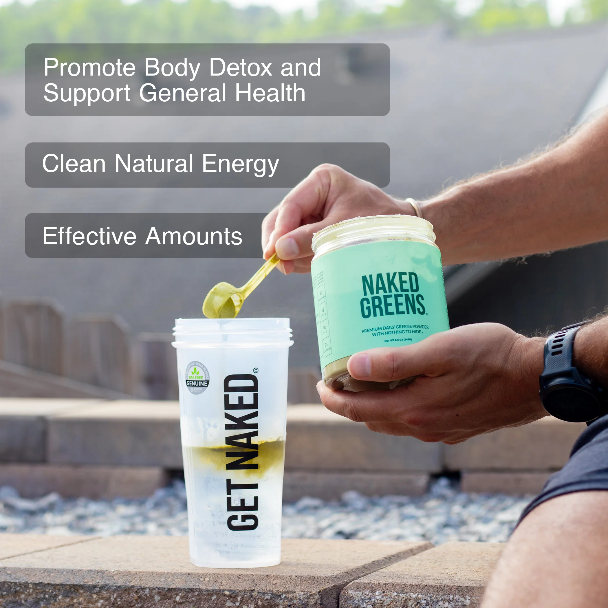 Green Superfood Powder | Naked Super Greens Powder - Image 5