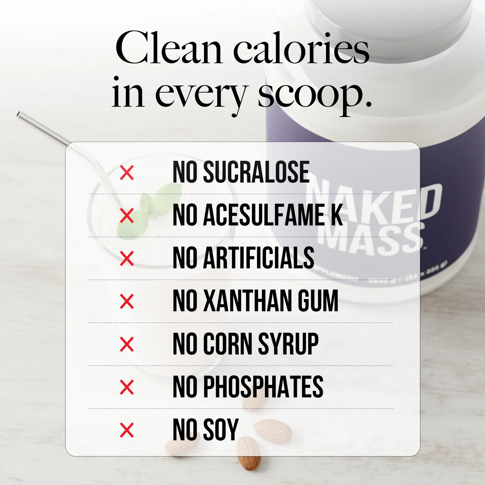 Mass Gainer Protein Supplement | Naked Mass - Image 5
