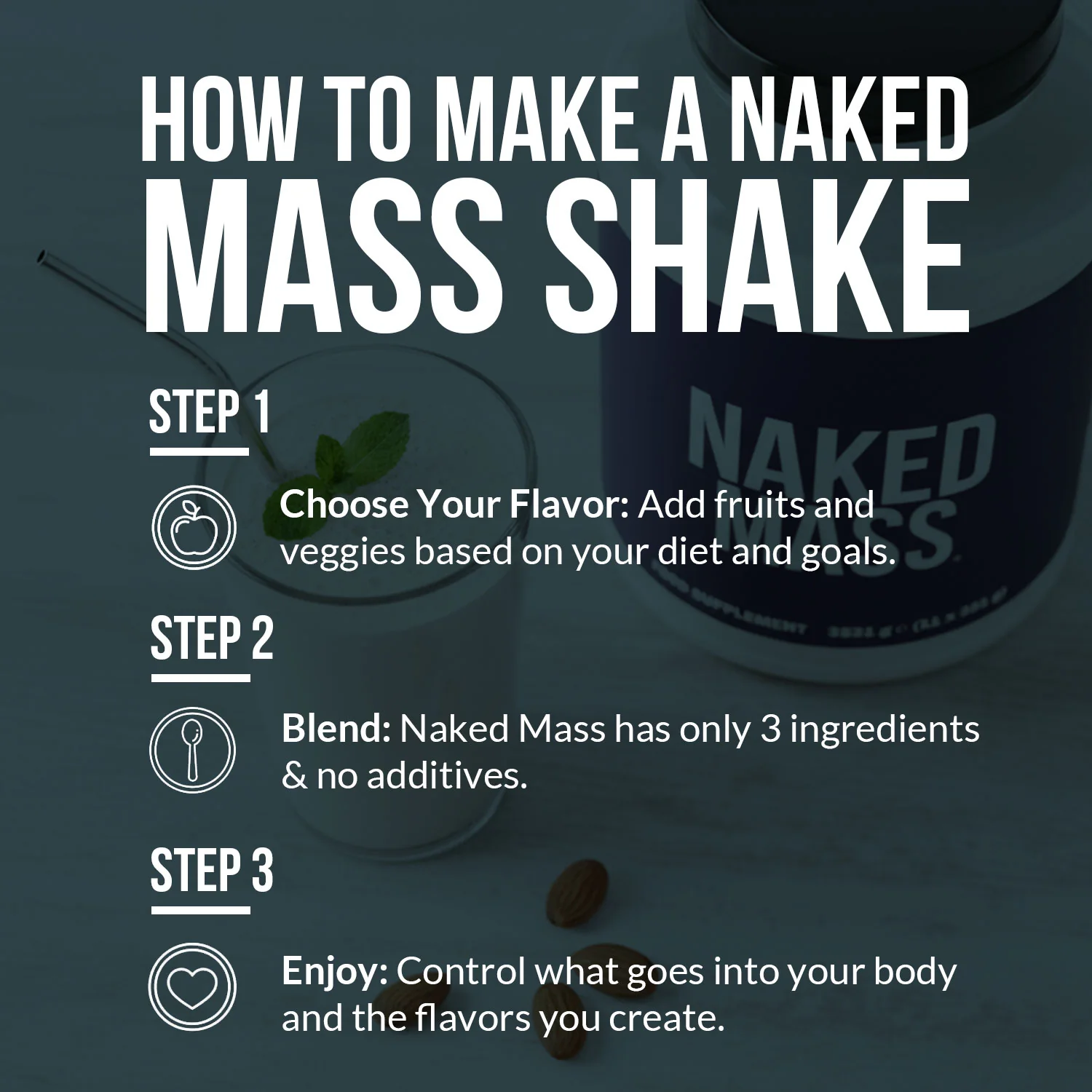 Mass Gainer Protein Supplement | Naked Mass - Image 6