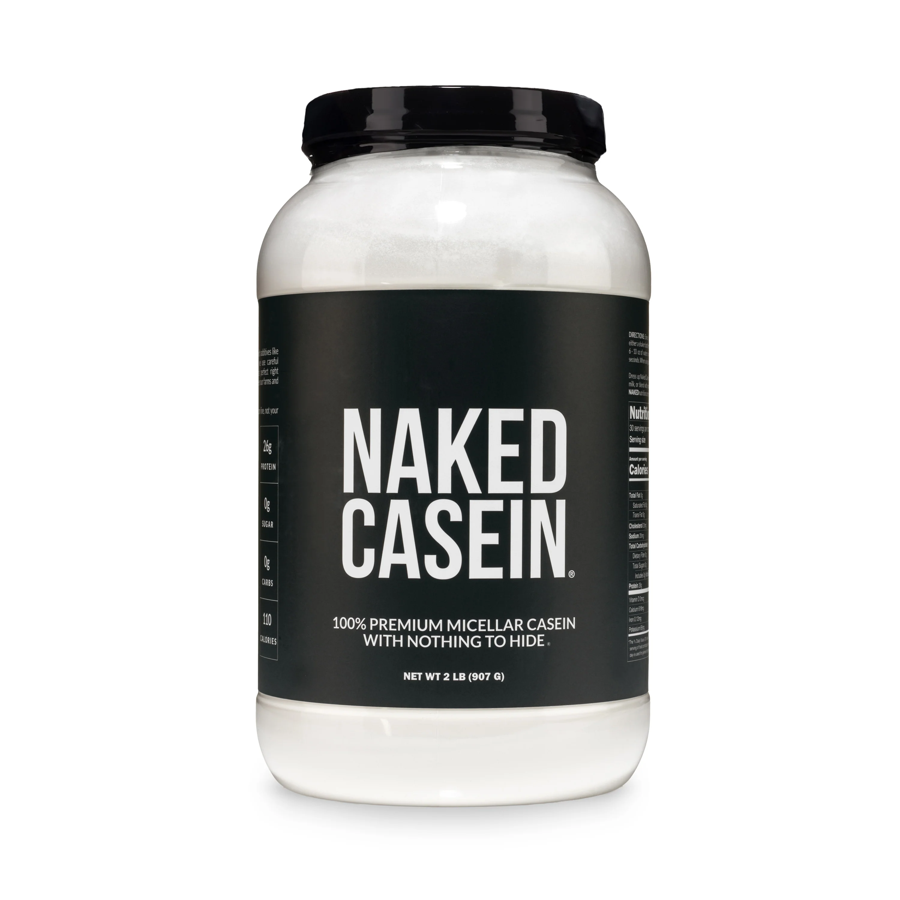 Micellar Casein Protein Powder | Naked Casein - 2LB
