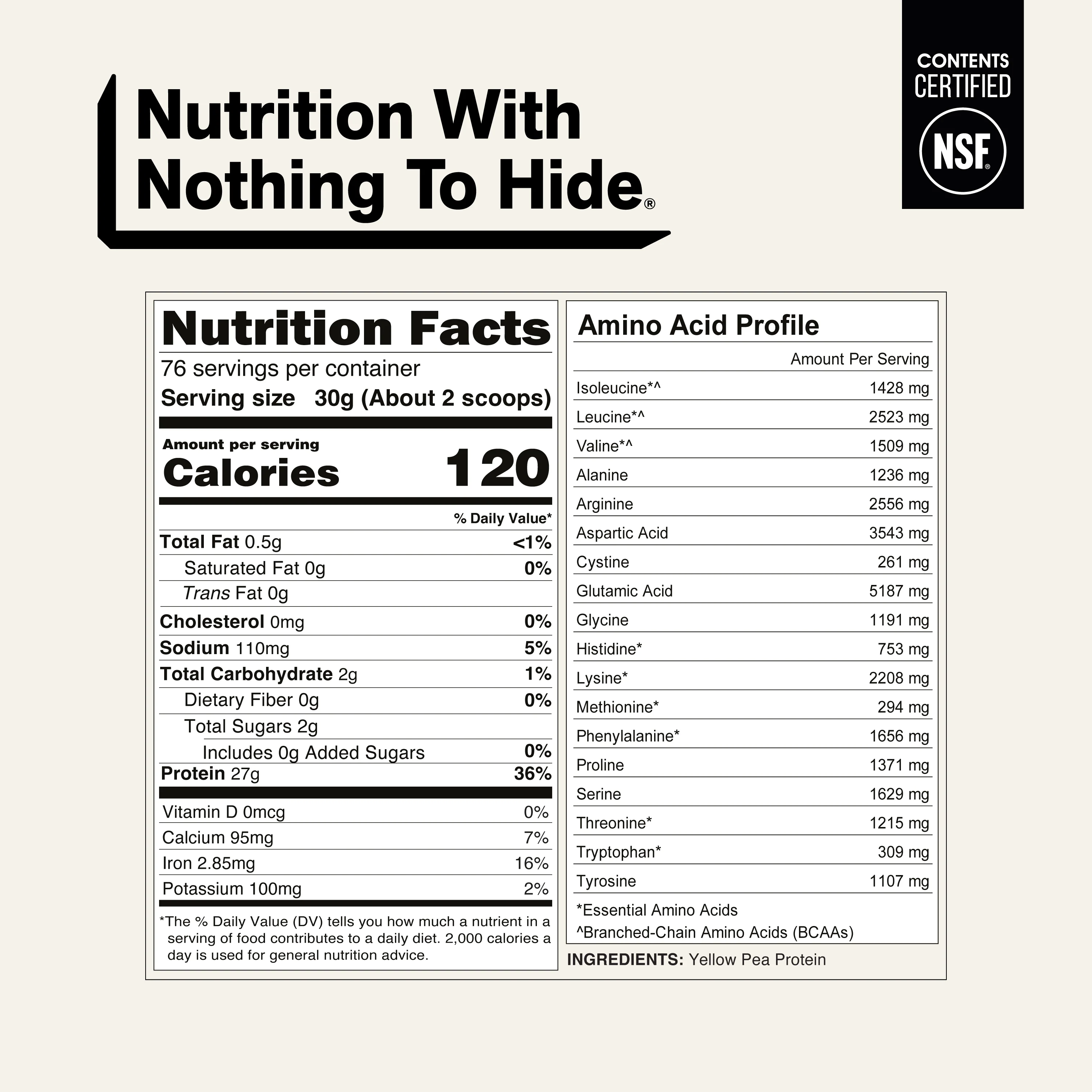 Pea Protein Powder | Naked Pea - 5LB - Image 5