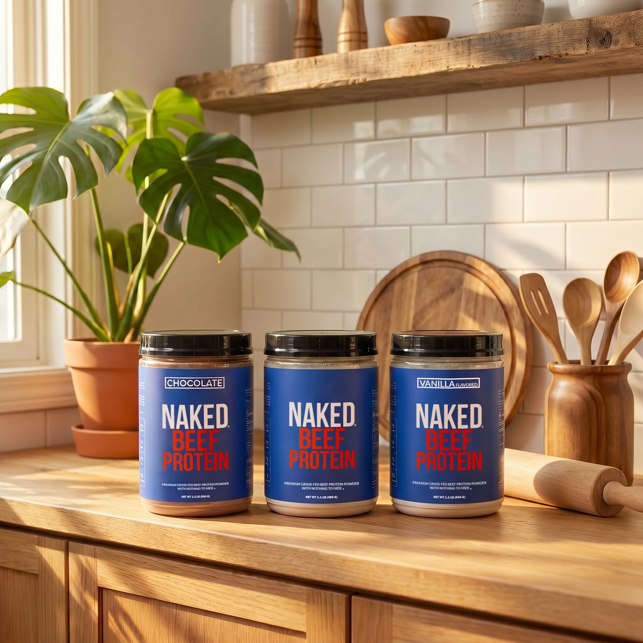 Vanilla Beef Protein Powder | Naked Vanilla Beef Protein - 1.2LB - Image 7