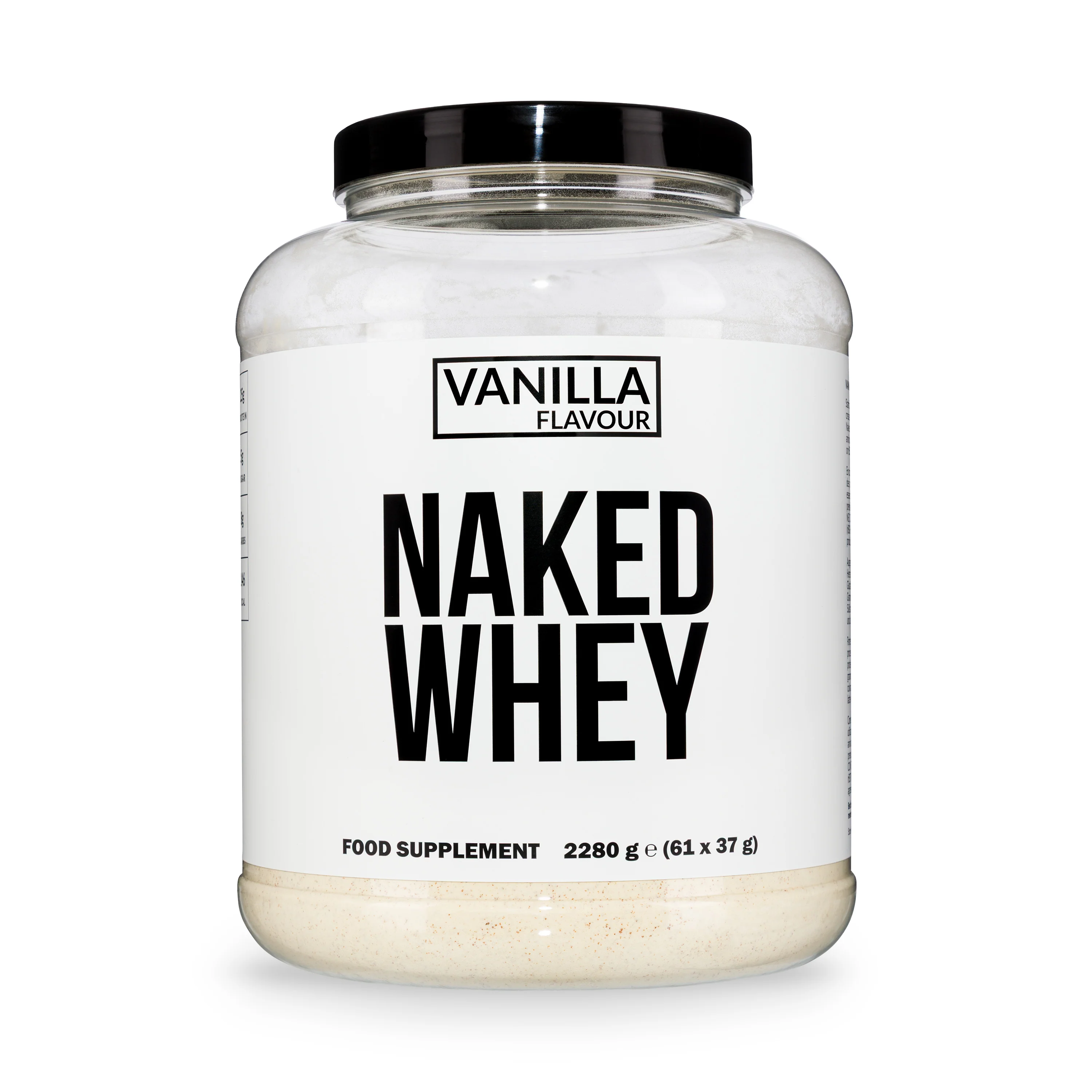 Vanilla Whey Protein Powder | Naked Vanilla Whey - 2280g